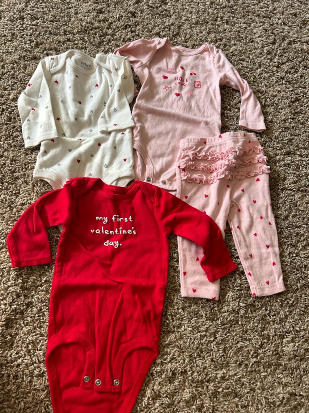 Carter's Baby Valentine Matching Set